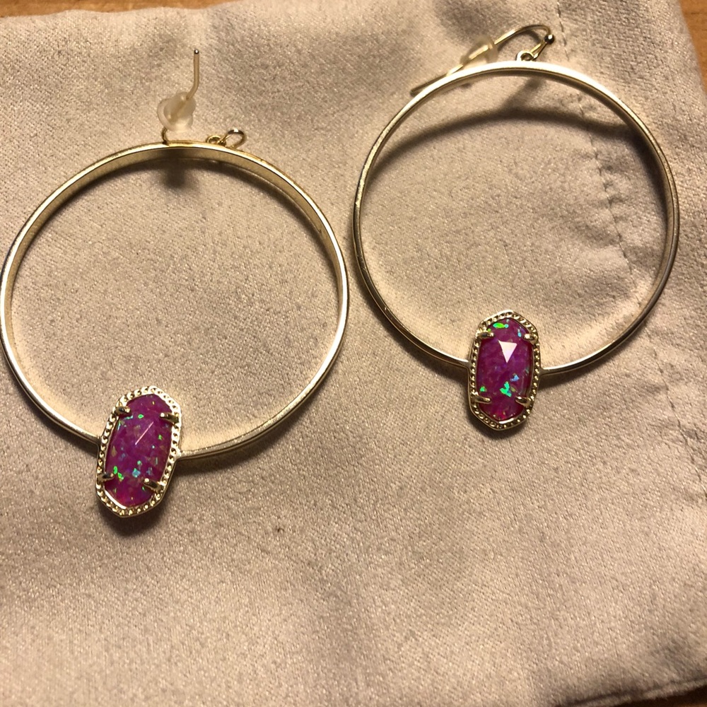 Kendra Scott Fuchsia Opal Eloras